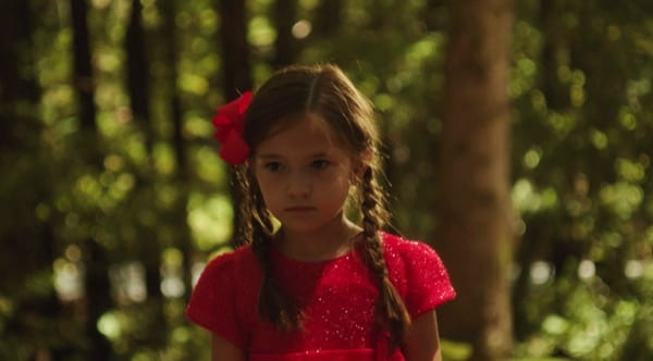 Abbie in the forest