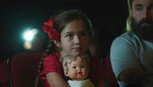 Abbie at the movie theater